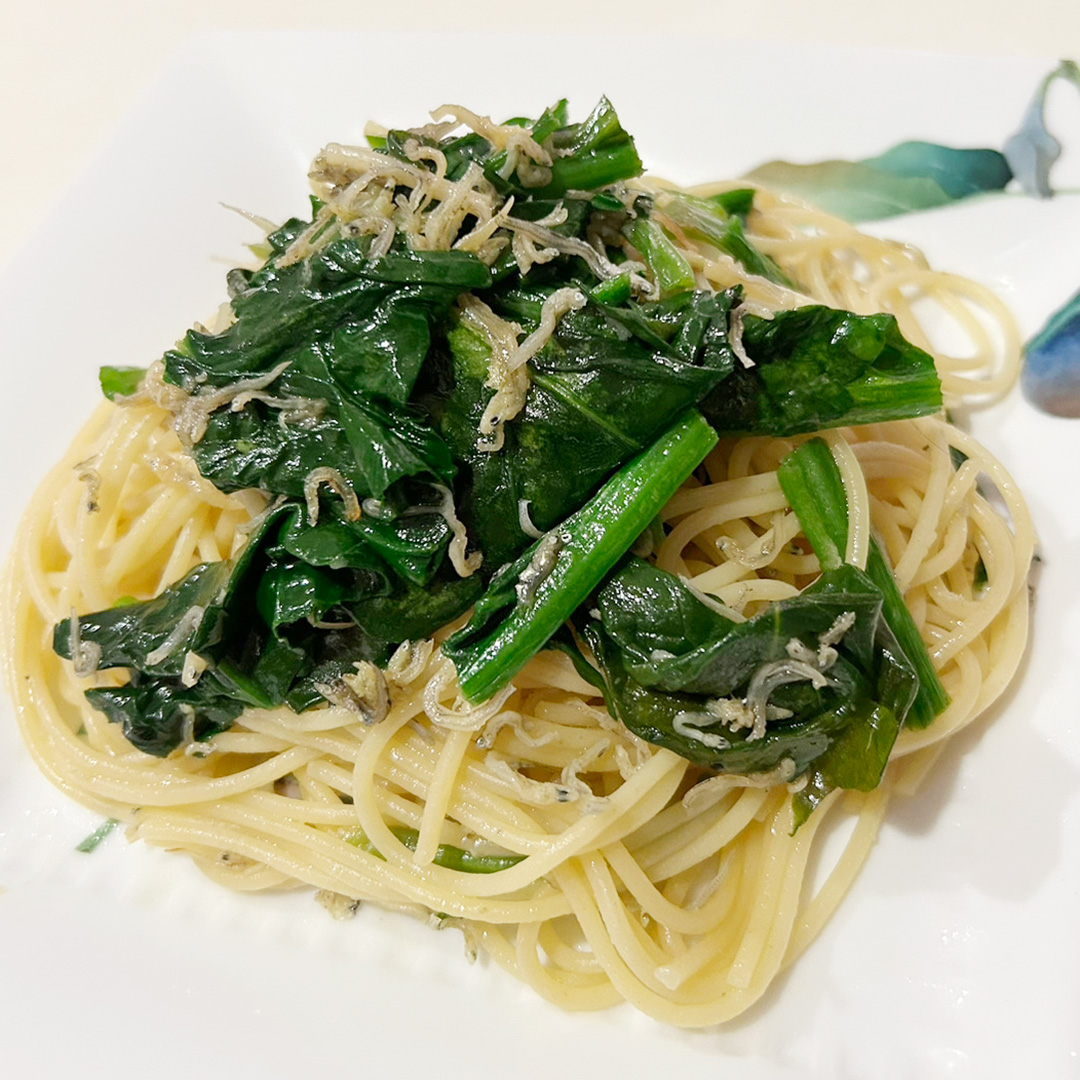 ほうれん草の和風パスタ｜風邪予防にも