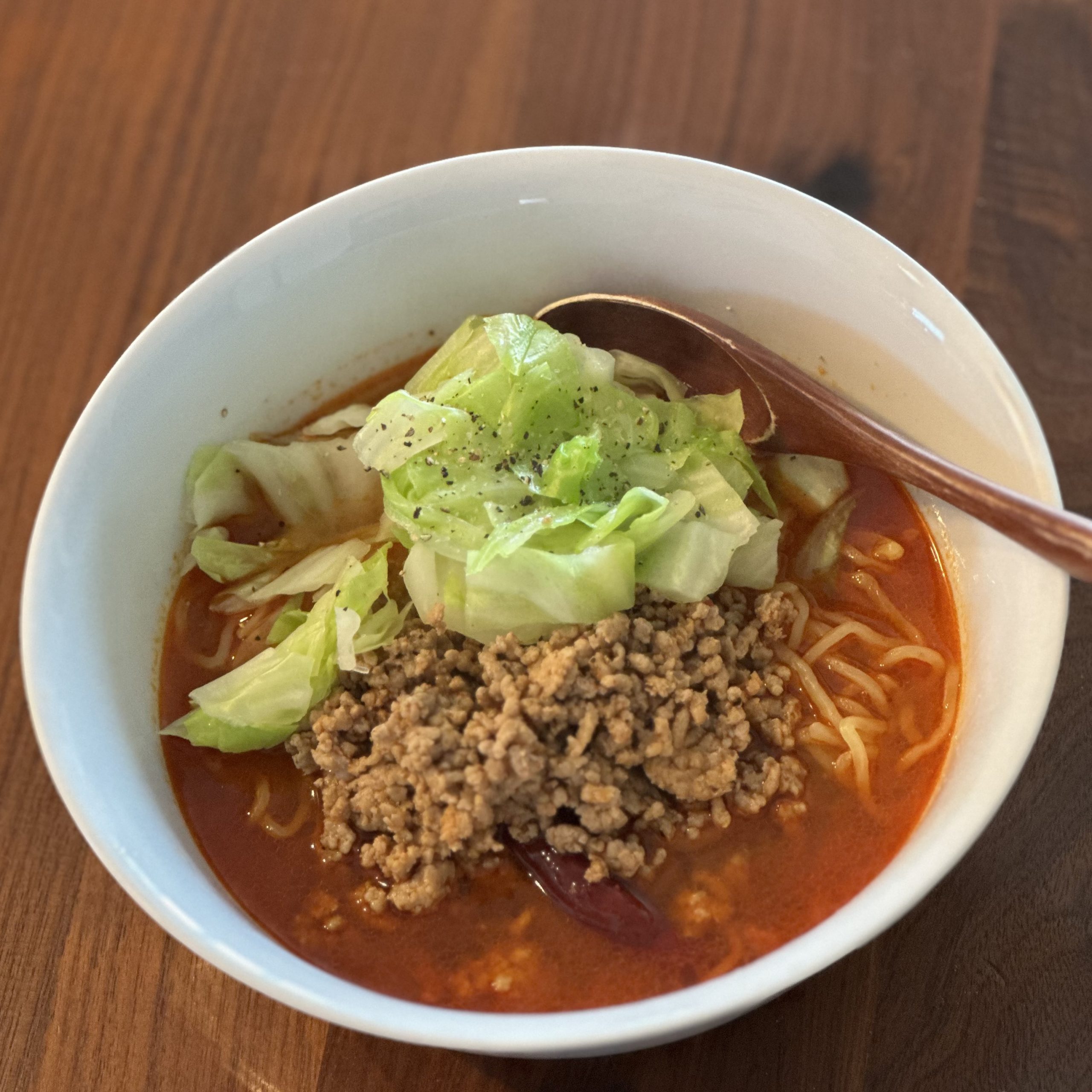体がだるい朝に、ピリ辛スタミナ麺