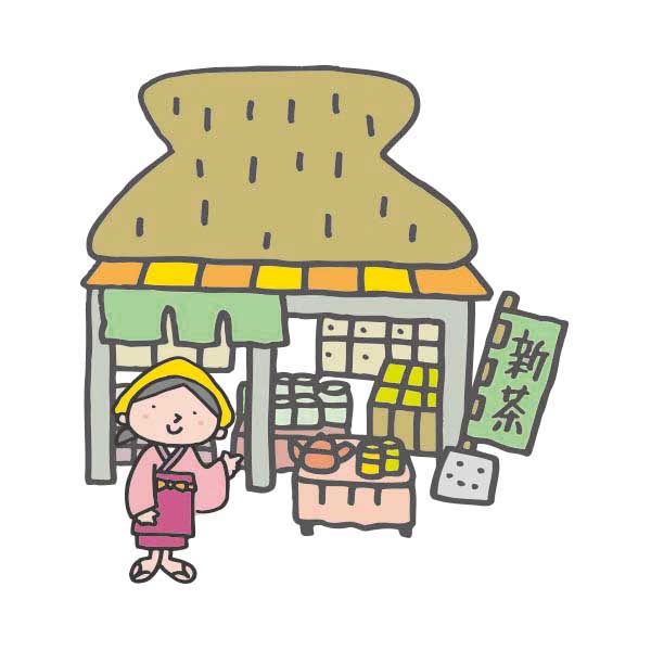 お茶のイラスト