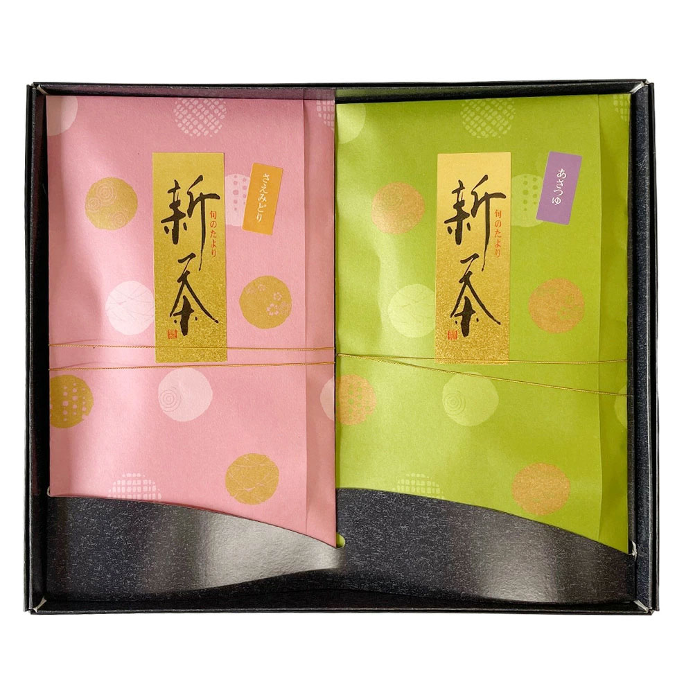 新茶】知覧茶 贈答用 100g×2本入 | 朝ごはん本舗