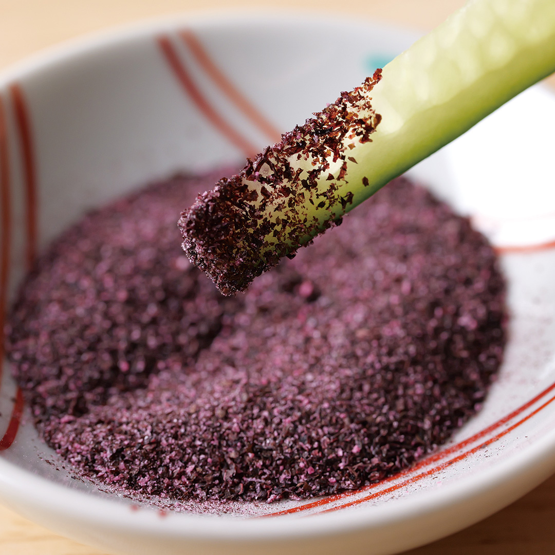 赤しそパウダー きめ細かい粒子