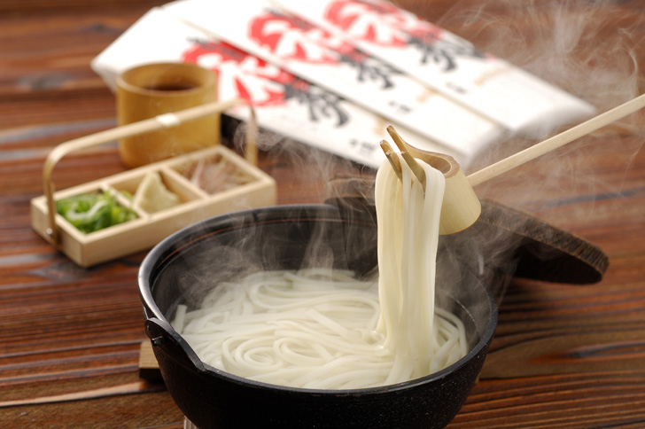 手延べうどん